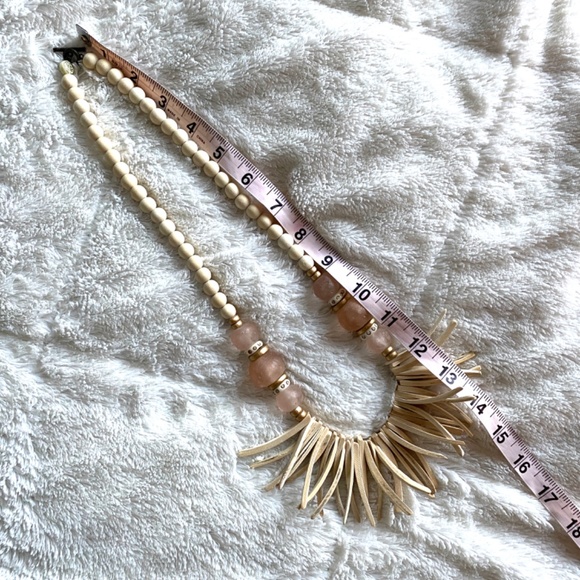 Anchor Beads Coconut Wood Necklace - Picture 5 of 6